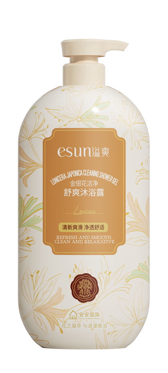 Z6尊龙国际金银花洁净舒爽沐浴露